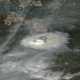 Pyrocumulus cloud seen over Fort McMurray. (Image: NASA)